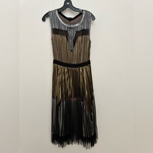 Metallic Midi dress / traje midi colores metálicos